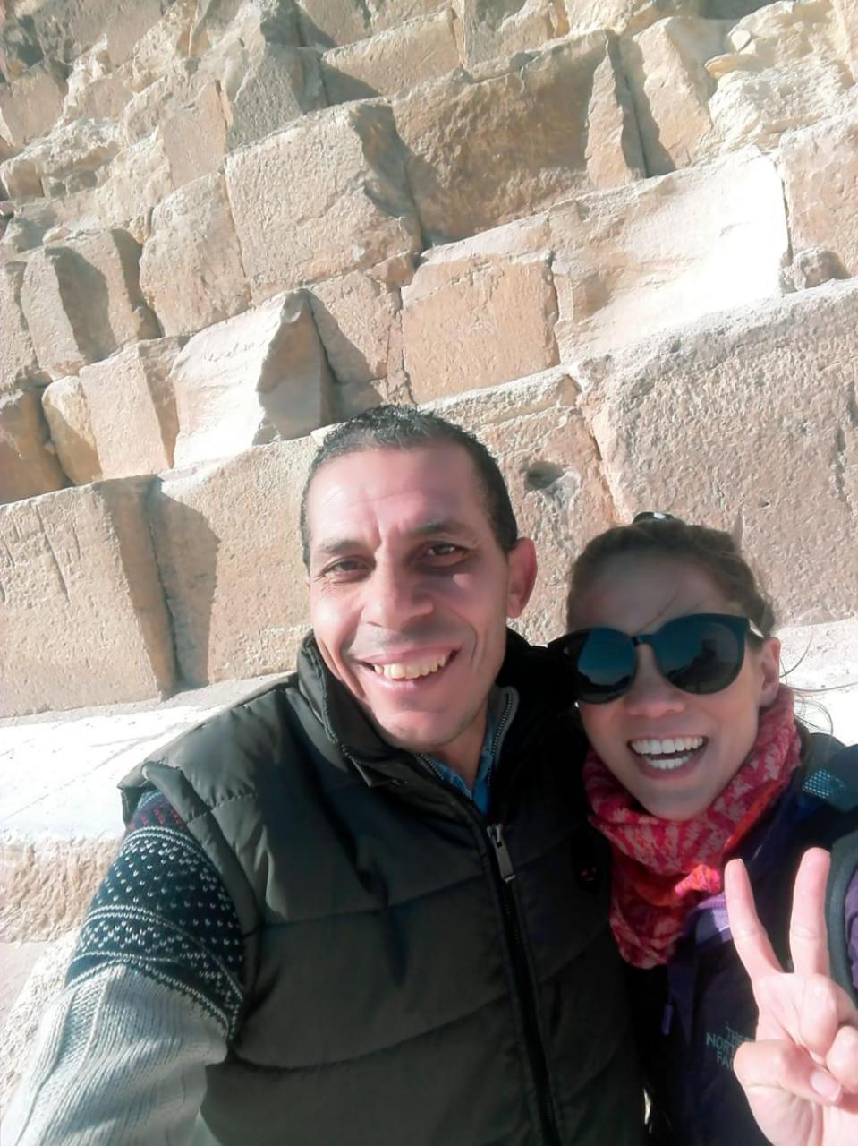 Maged Pyramids View Inn Kafret el-Gabal Exteriér fotografie
